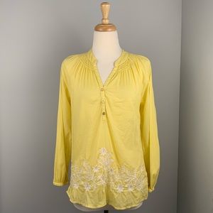 Lily Pulitzer embroidery Cotton Top 🛑SOLD🛑